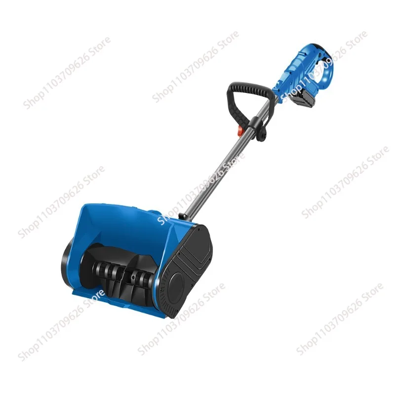 Lithium battery snow plow electric hand push snow thrower small school road home