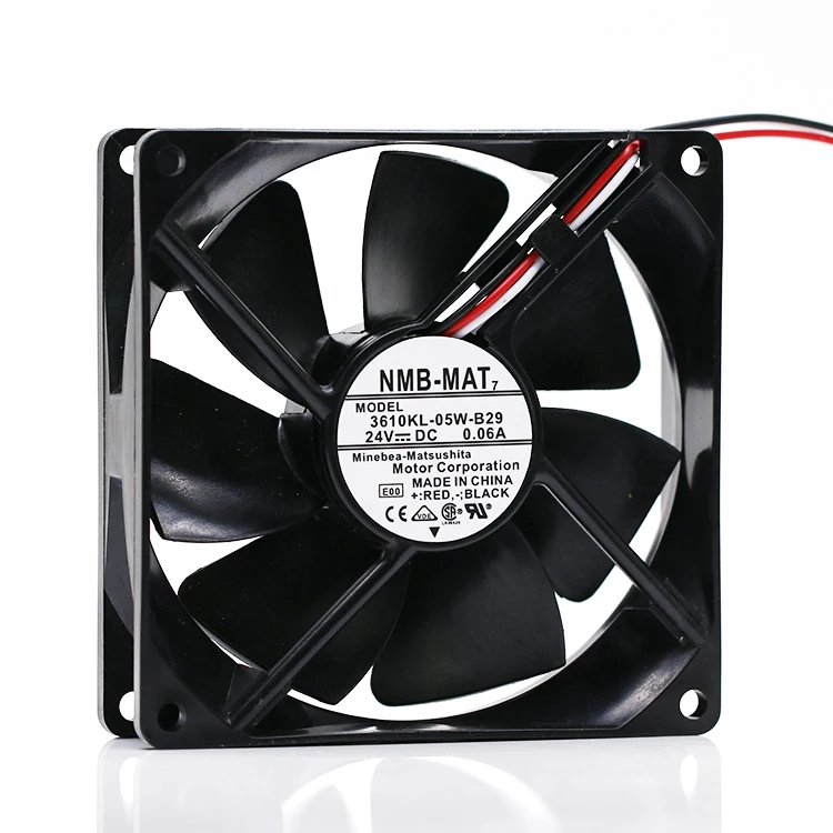 

92mm 90mm Case Cooling Fan NMB 3610kl-05w-b20 3610kl-05w-b29 9025 9225 DC 24V 0.06A 92X92X25mm Inverter Welding Fans