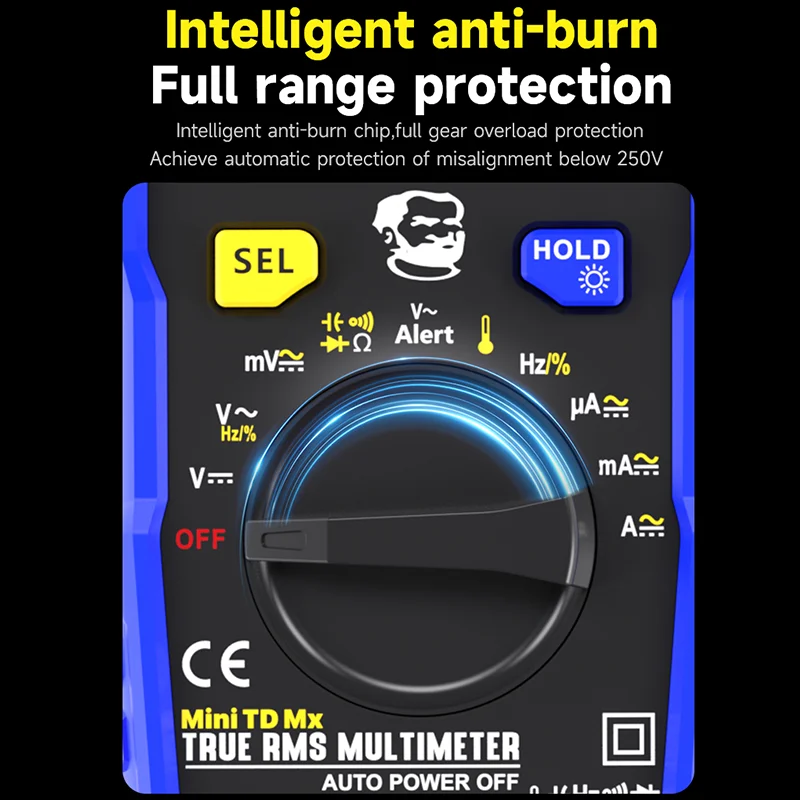 MECHANIC Temperature Detection Multimeter MINI TD MX and MINI MX good electricaHigh accuracy Accurate Detection for Various Meas