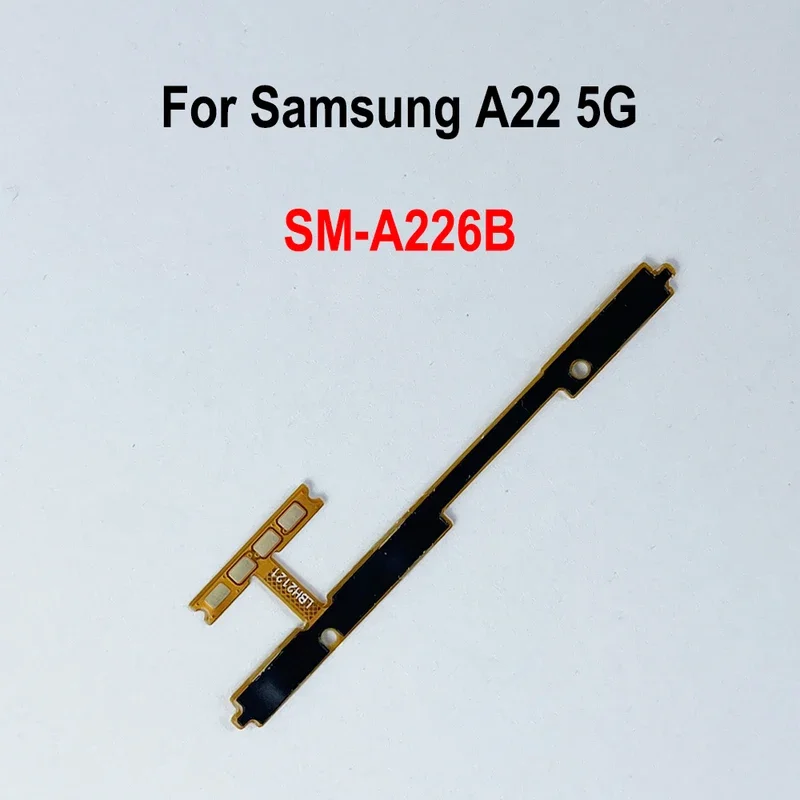 Power ON OFF Mute Switch Control Key Volume Button Flex Cable For Samsung Galaxy A22 5G SM-A226B