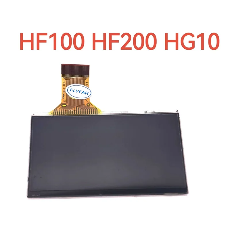 شاشة عرض LCD بديلة رائعة لجزء إصلاح كاميرات Canon HF100 HF200 HG10 HF10 HF11 HF20 HFS100 #1