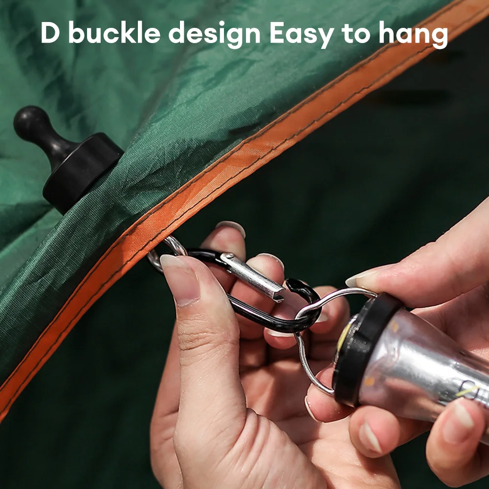 Magnetic Hooks for Canopy Magnet Clip Hanger with Carabiner for Camping Heavy Duty Earth Magnets Tents Swivel Snap
