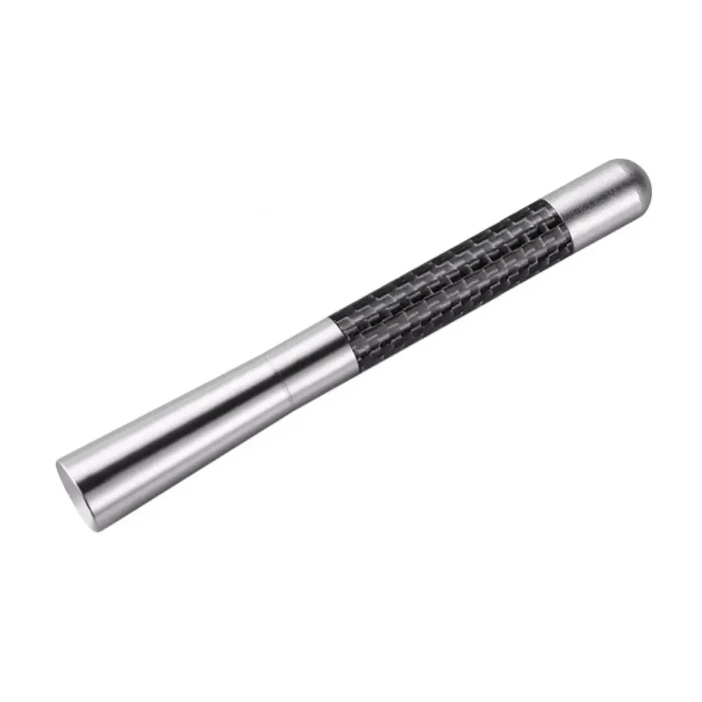 Автомобильная антенна, универсальная автомобильная антенна из углеродного волокна, 12 см, автомобильный Стайлинг, радио FM-антенна, декоративная функция, функция приема сигнала