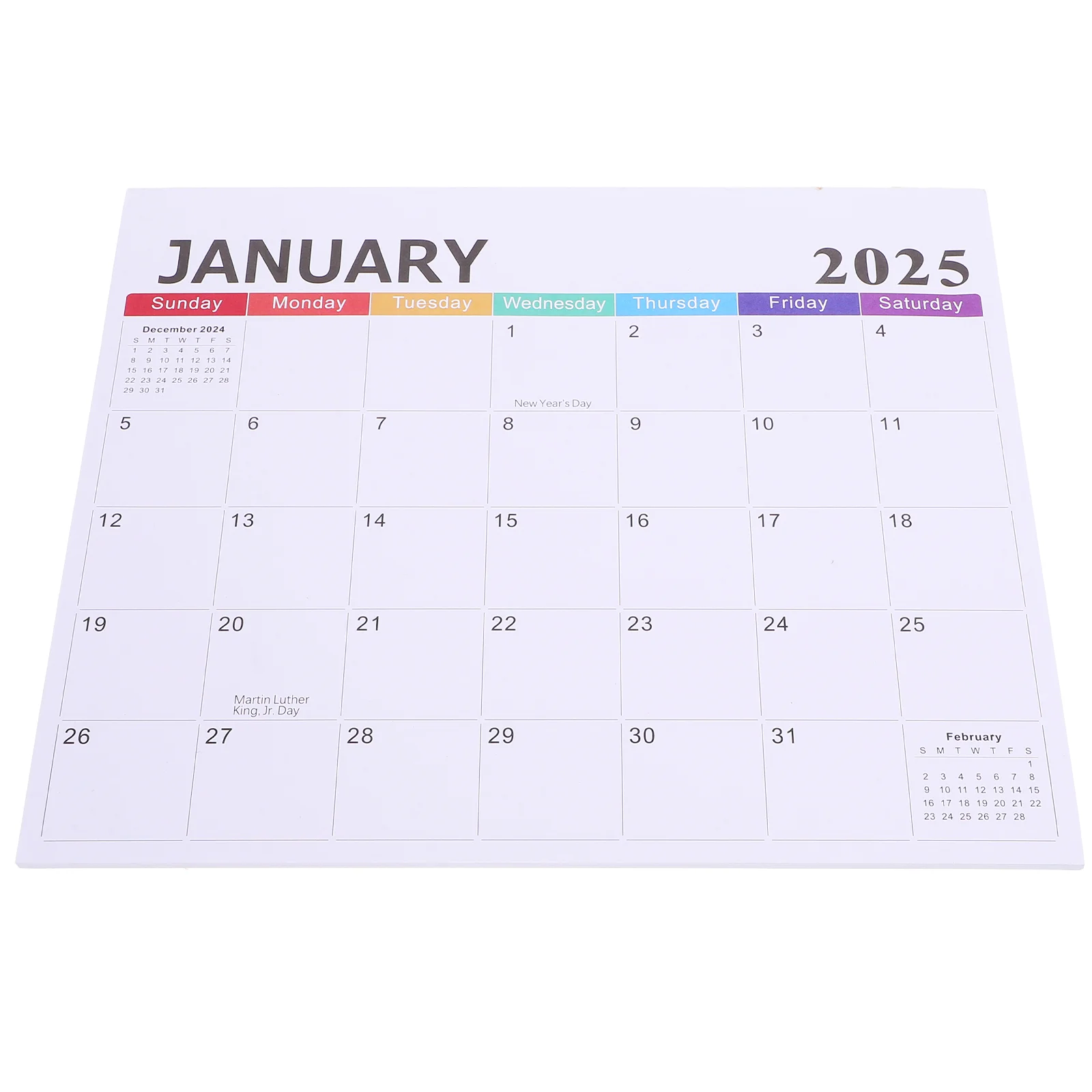 

Monthly Calendar Wall 2024-2025 Paper Advent Refrigerator Planner for Fridge Magnetic Attraction