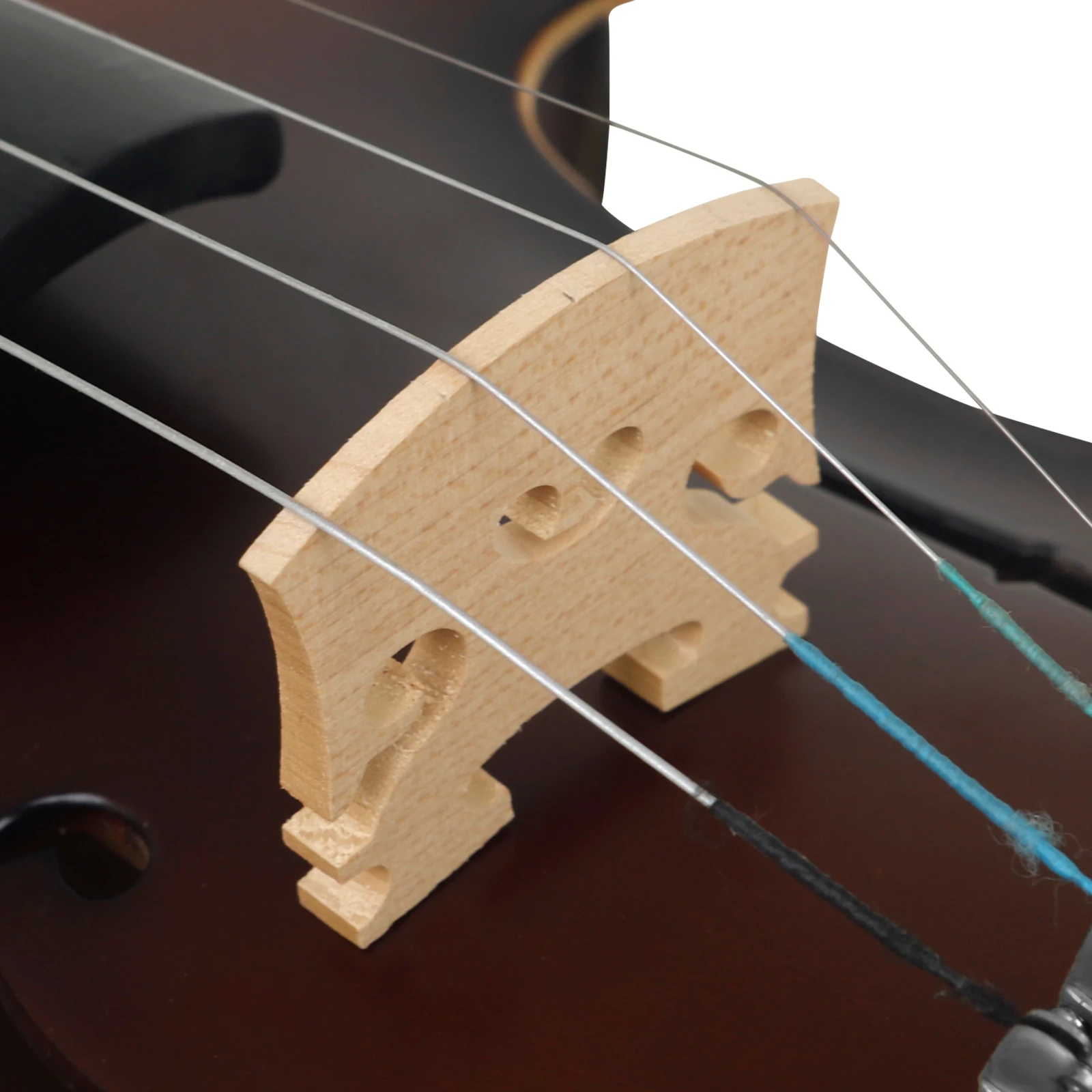 SLADE 10 Pcs Violin Picks Select Maple Wood Does Not Harm The Body Durable Violin Bridges Maple pattern Violin Accessories