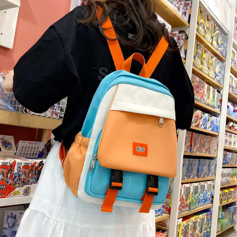 Sac à dos de la série Sen de style Chimimprimés pour fille, petit sac à dos pour document d'abonné simple, sacs à dos pour collège, sensation cool, 2023