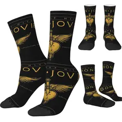 BON BON TOUR JOVI PSIS Stockings Graphic Gothic Socks Spring Anti Slip Socks Couple Outdoor Comfortable Socks