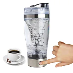 450ml / 600ml Mini USB elektryczne automatyczne blender do napojów wstrząsarka przenośny ruch mieszanie mikser o wysokim momencie obrotowym Tornado butelka