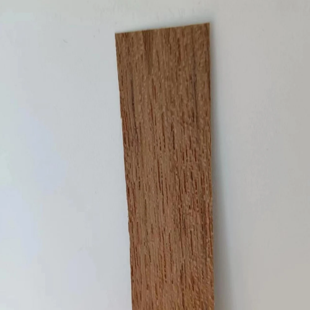 25Meters/roller Width:20mm 25mm 30mm 35mm 40mm  Thickness:0.5mm Natural Solid Wood Teak Edge Banding Wood Veneer Sheets