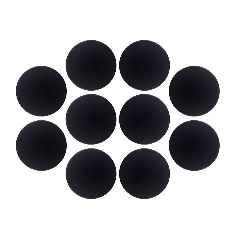 10 قطع من سدادات مقبض الباب على الحائط، واقي مصد من السيليكون ذاتي اللصق لبيئة هادئة، لا حاجة إلى حفر #6