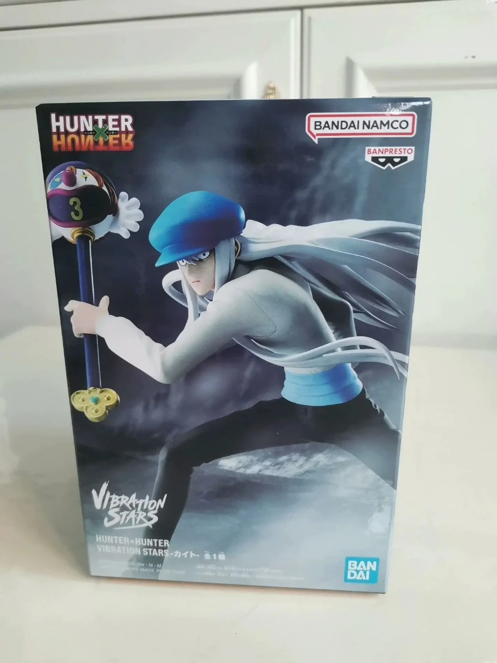 オリジナルバンダイバンプレストハンター×ハンターバイブレーションスターズカイトアニメアクションフィギュアモデルおもちゃデスクトップ飾り誕生日ギフト