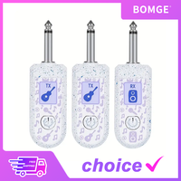 Professional white wireless XLR transmitter and receiver UHF wireless microphone system for dynamic microphone audio mixers PA