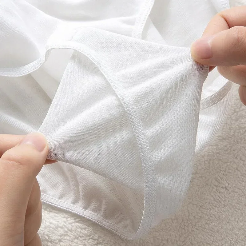5PCS/Set Women Cotton Disposable Pantie Free Washing Portable Postpartum Monthly Shorts Daily Underwear for Business Trips