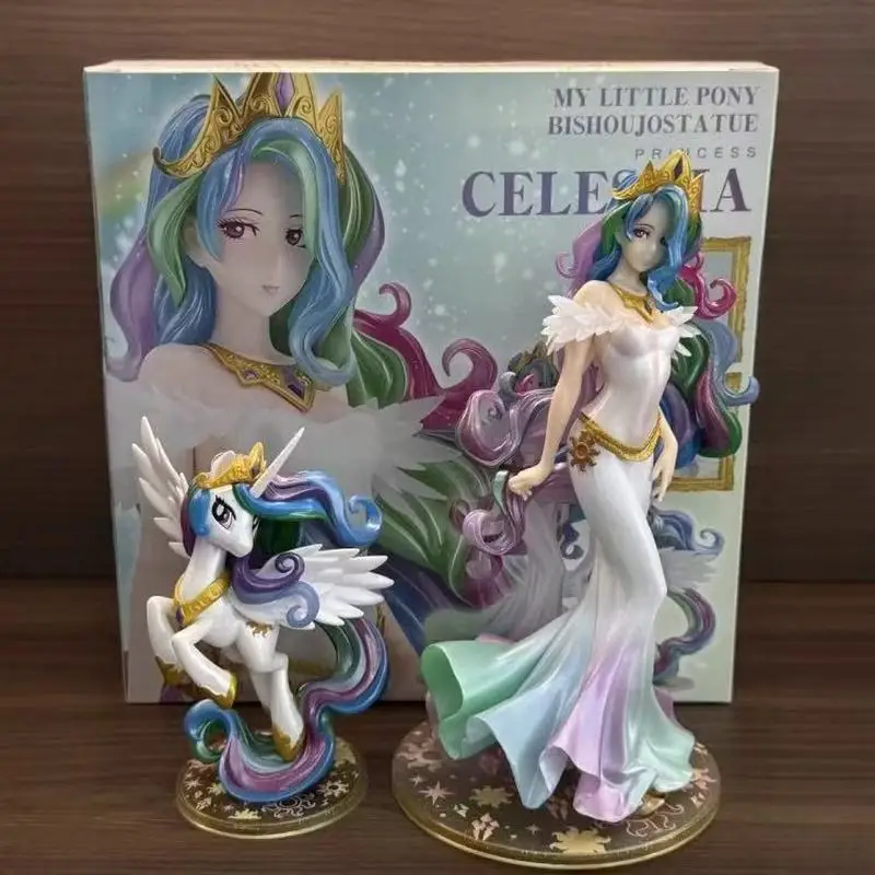 

My Little Pony Animation 14cm Action Figure Collectible Toy Princess Celestia Cosmic Moon Friendship Magic Desktop Ornament
