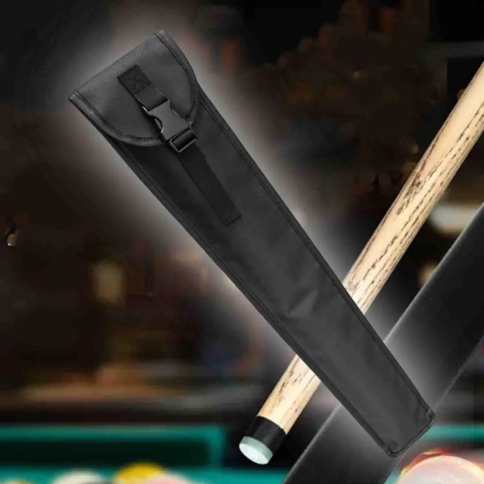 

Чехол для бильярдного кия, нейлоновый устойчивый к царапинам защитный рукав для 1/2 палки, износостойкая портативная сумка для бильярдного кия