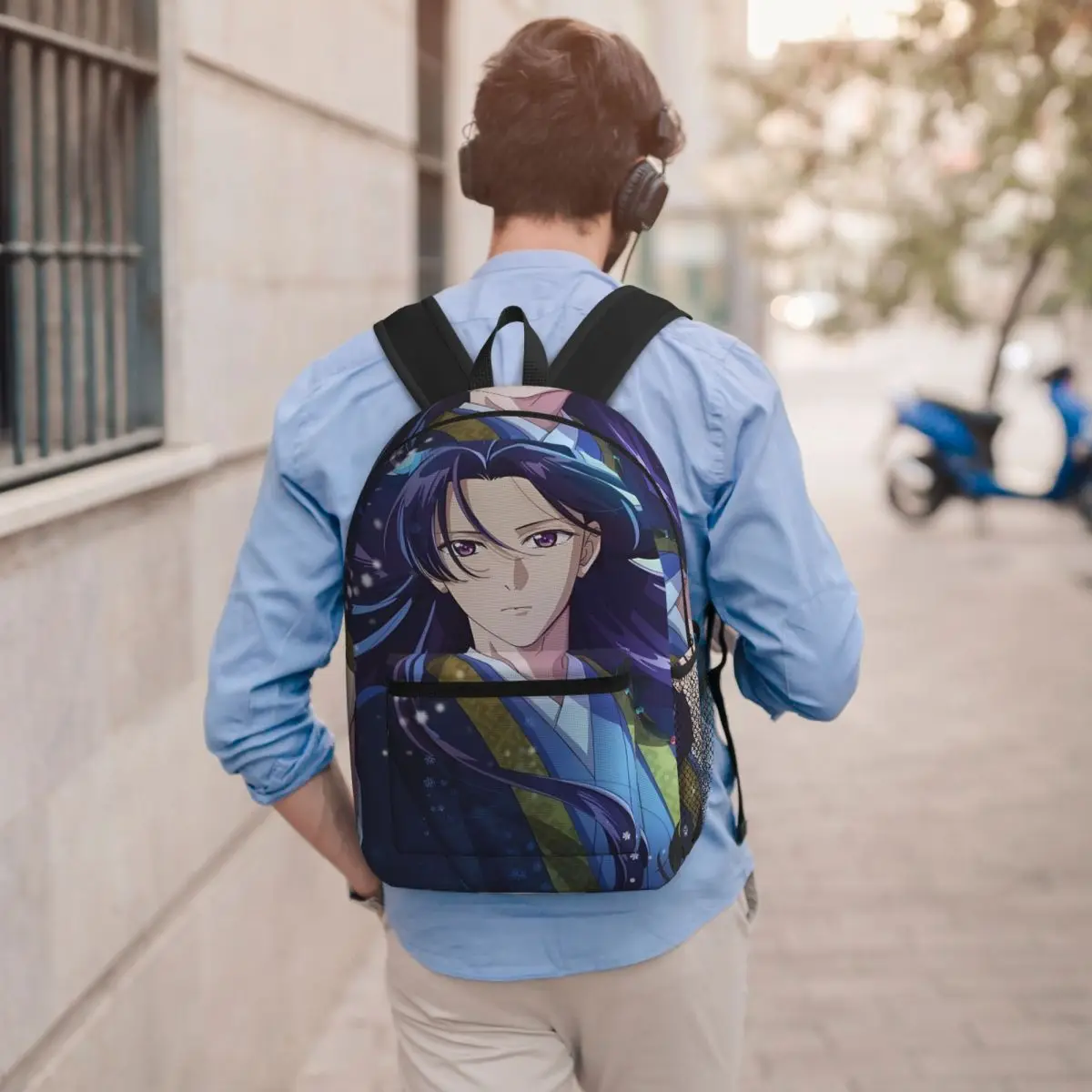 

Jinshi Anime Cool The Apothecary Diaries Backpack Student BookBag Children School Bag Laptop Shoulder Bags for Men Women