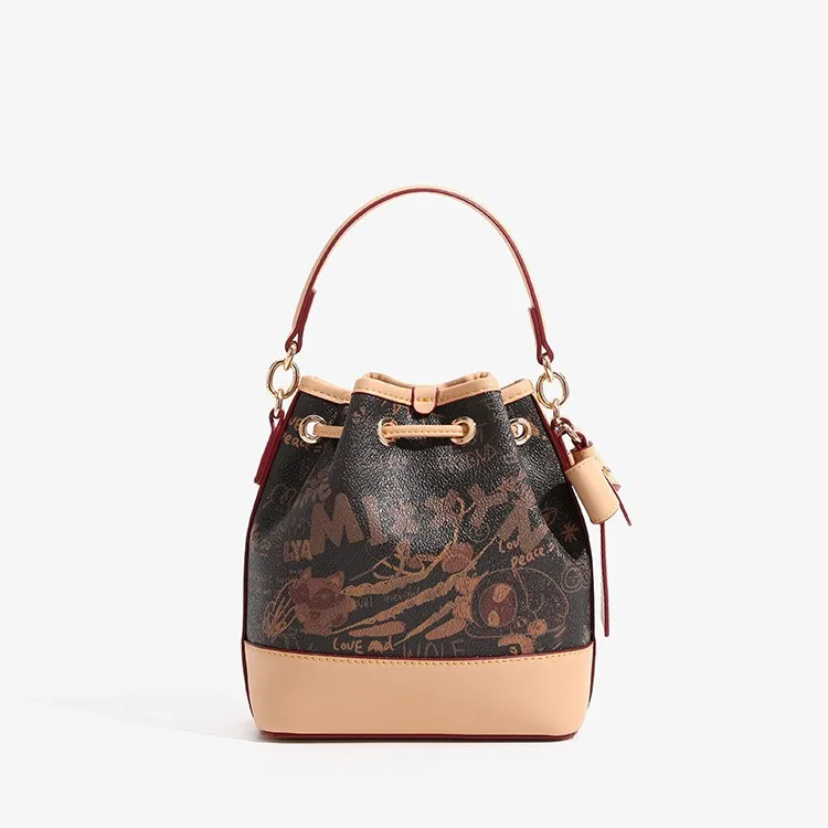 

Элитная женская сумка-ведро на шнурке 2026 года: новая коллекция, хит продаж, модная универсальная сумка через плечо/кроссбоди