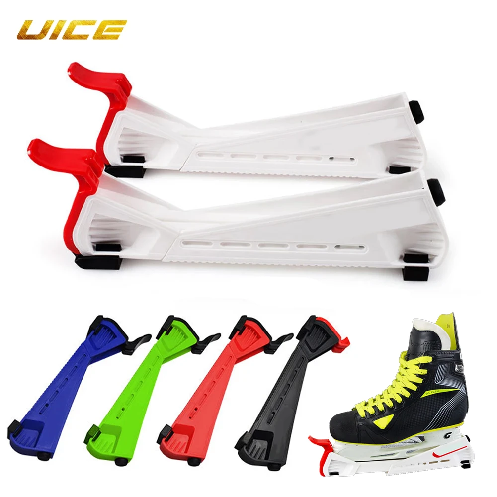 

Ice Hockey 1 Pair Ice Hockey Skate Blade Covers Ice Skate Guards Hockey Skates Adjustable Protective Hot Sale Prevent Puncture