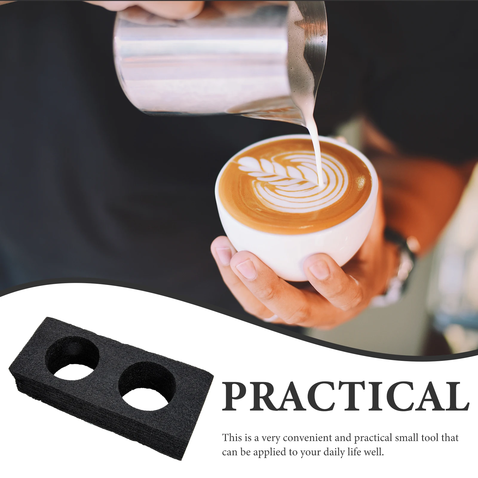 

2pcs Cup Trays Beverage Packing Boxes Coffee Milk Tea Takeout Holders Carrier Tray Outdoor Drink Holder Multi-Hole