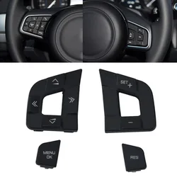 For Land Rover Discovery Freelander Car Steering Wheel Multifunction Control Switch Button Cover Cap Lid For Jaguar XE XF