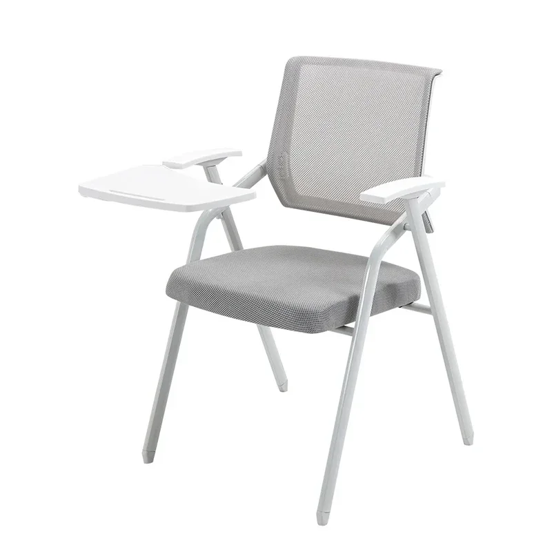 Writing Board Training Ergonomic Office Chair Folding Student Meeting Chair Mesh Cadeira De Escritorio Office Furniture
