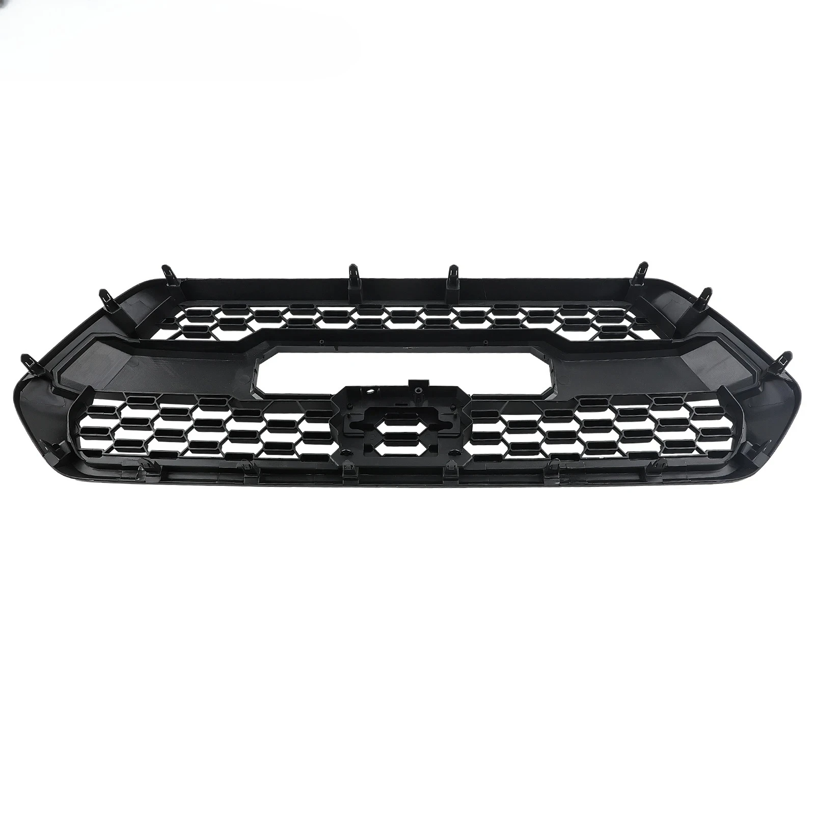 Front Upper Bumper Grille Matte Black Grill for Toyota Tacoma 2016 2017-2023