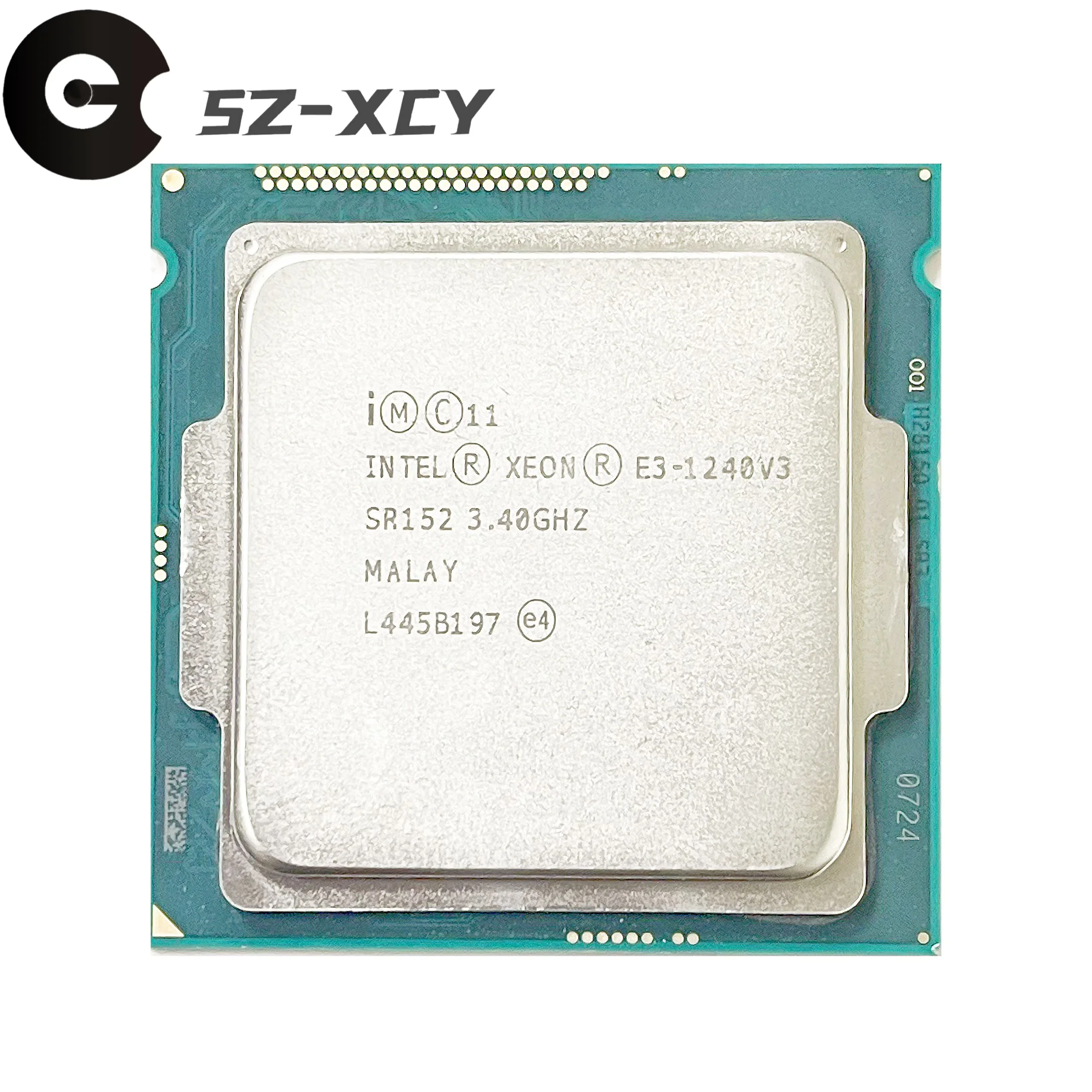 Intel Xeon E3-1240 v3 E3 1240v3 E3 1240 v3 3.4 GHz Quad-Core Eight-Thread CPU Processor 8M 80W LGA 1150