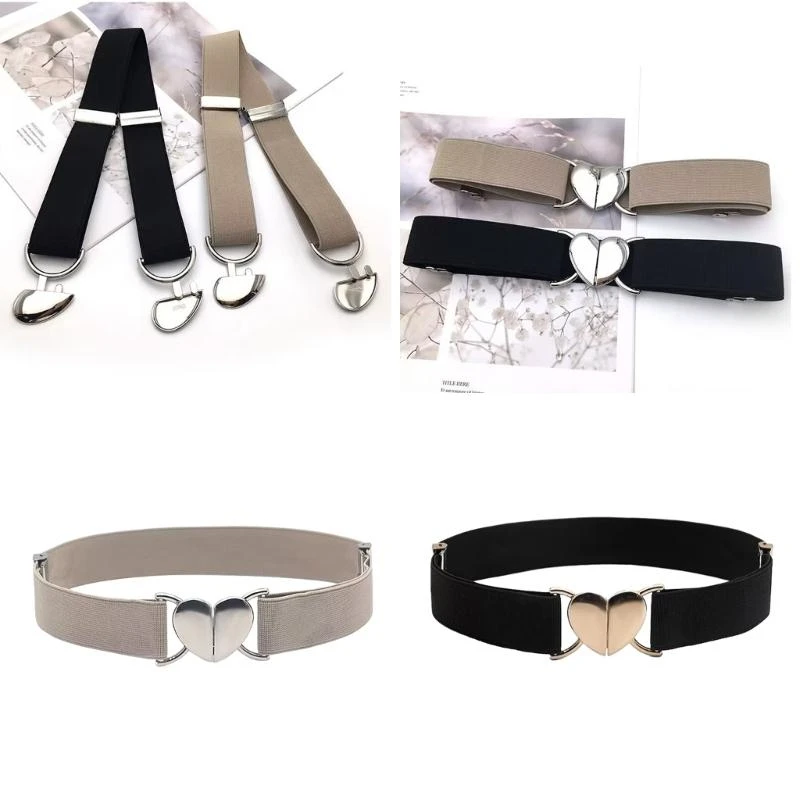 حزام فستان نسائي عتيق قابل للتمدد، حزام خصر مرن، سترة واقية، حزام خصر مرن، حزام عريض لمعطف السترة