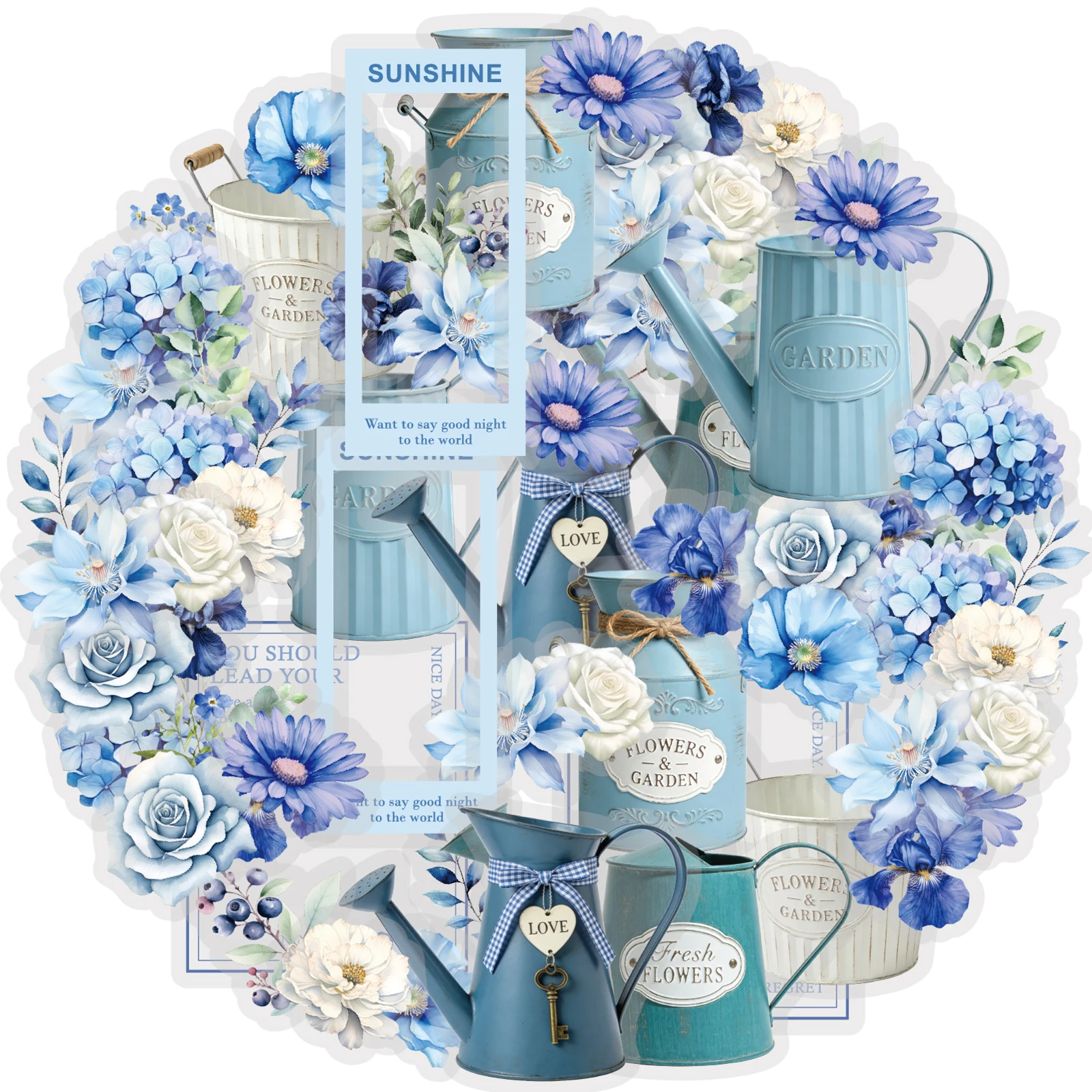 Pet Supplies Gift Card - Etori Life 20Pcs Fresh Blue Series