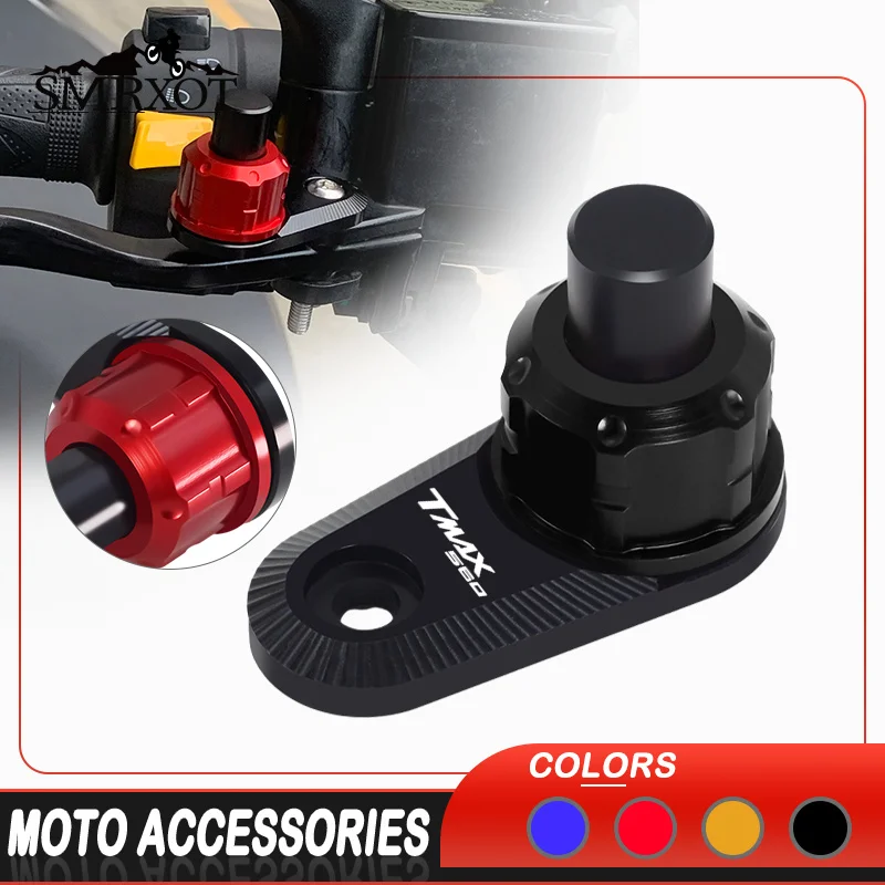 Motocicleta Estacionamento Brake Lever Switch, Bloqueio Auxiliar para YAMAHA TMAX500, 530, DX, SX, TMAX560, TECH MAX, Botão Estacionamento