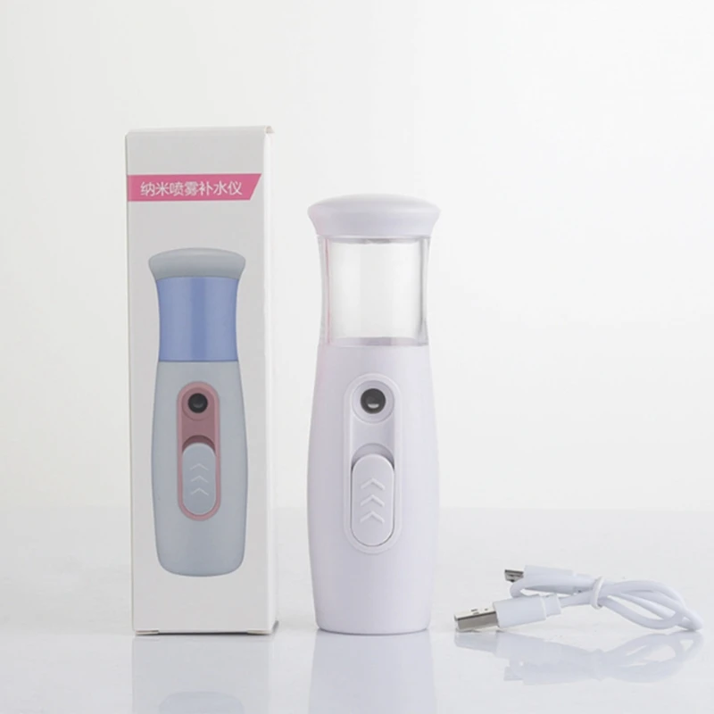 USB Mist Facial Pulverizador Umidificador, Face Steamer, Rosto Hidratante Beleza Instrumentos, Ferramentas de cuidados com a pele, Nebulizador,