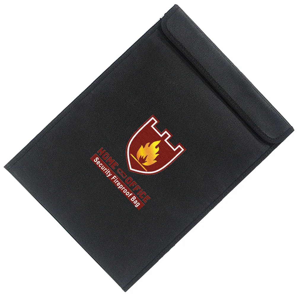 

Fireproof File Bag Large Document Case Folder Storage Portfolio Pouch for Files Papers Cash Passports Legal Documents Holder