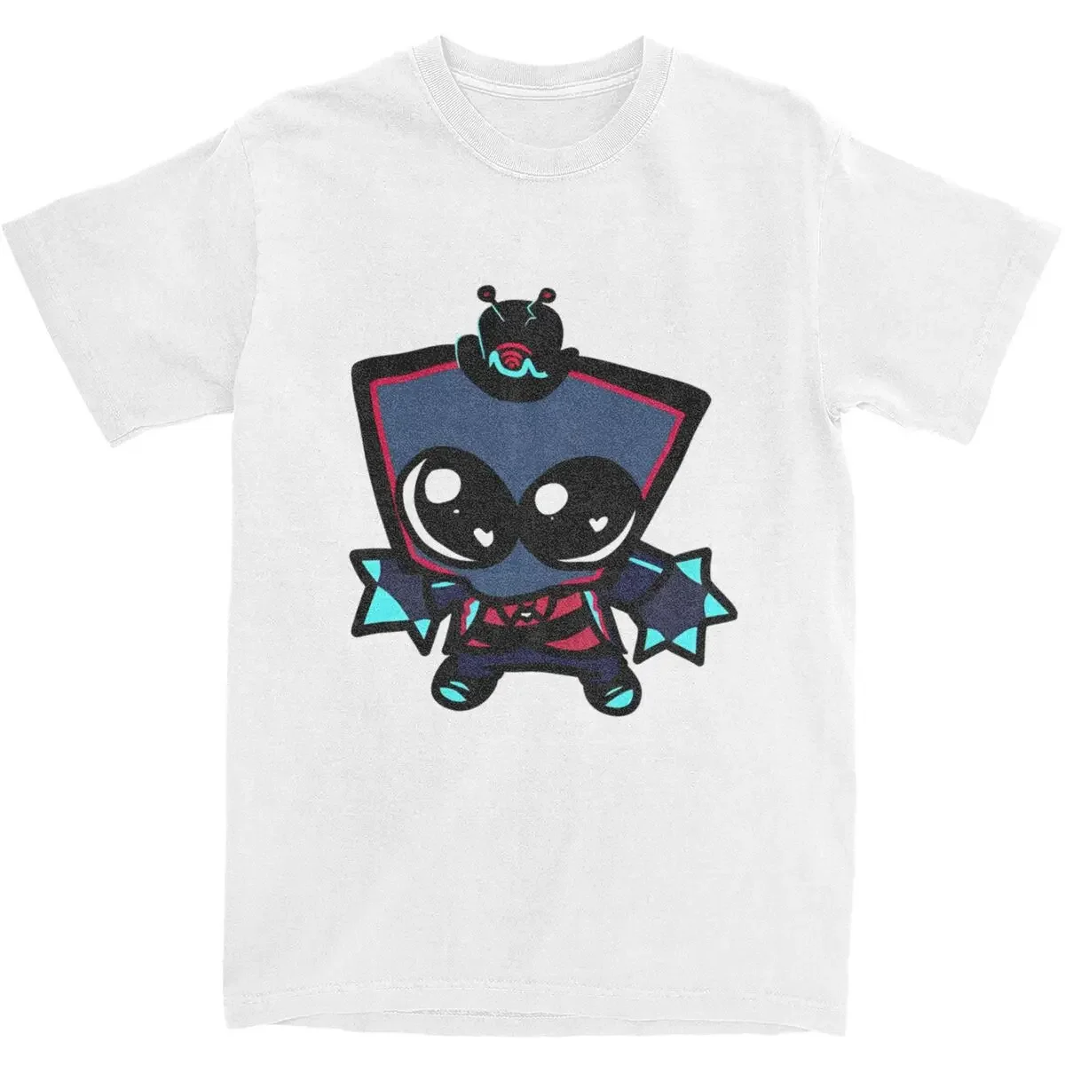 Vox H-Hazbins H-Hotels Chibi T-Shirt Men Vintage Pure Cotton T Shirts Summer Comfortable Hipster Tees Hot Sale Plus Size Tops