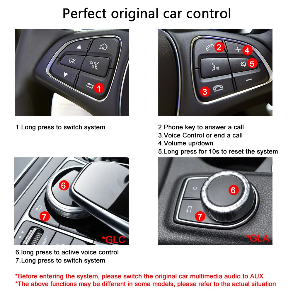Carplay upgrade module for Mercedes benz Original screen