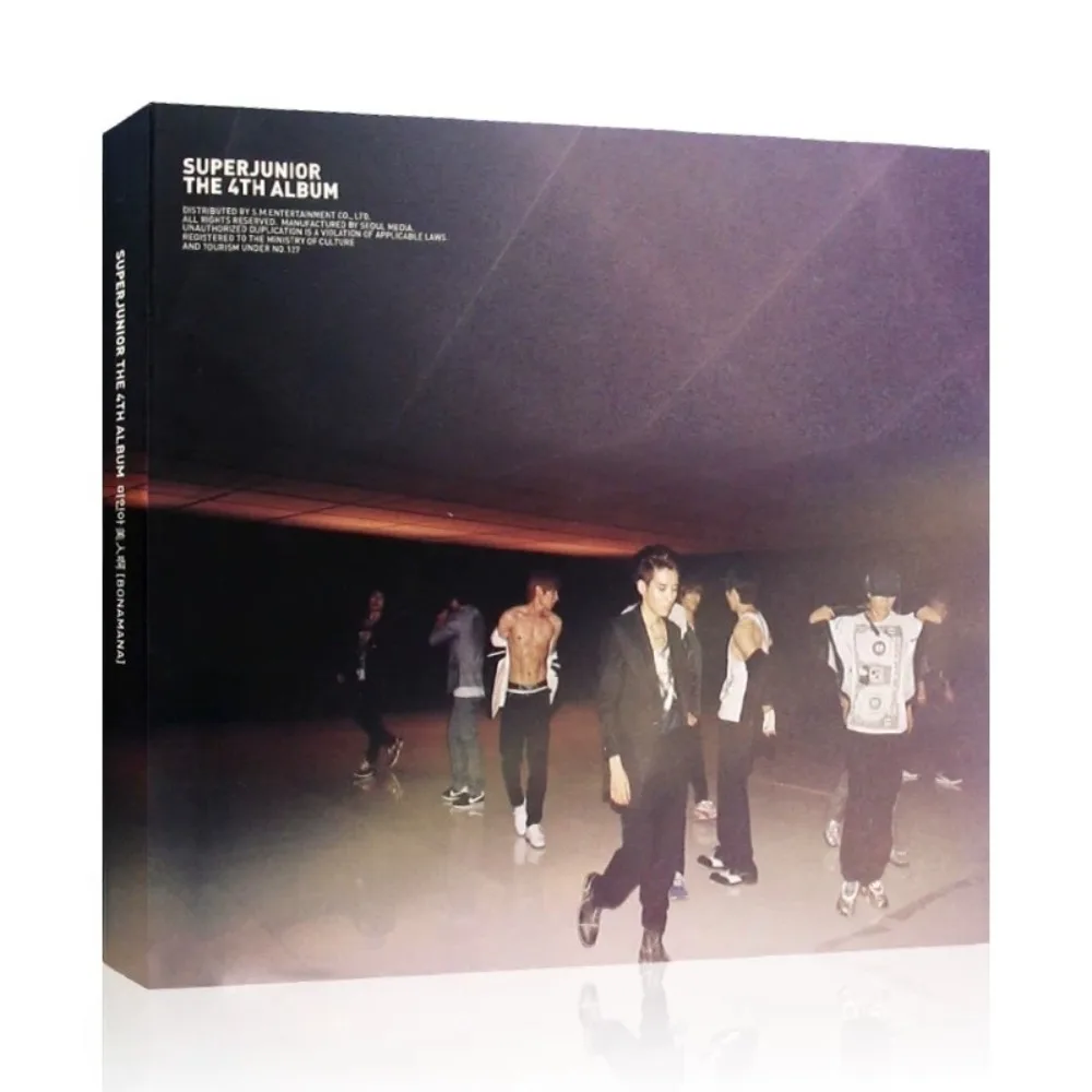 

4-й альбом Super Junior, компакт-диск «Bonamana» — классические танцевальные треки K-Pop