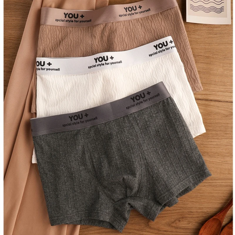 

Хлопковые мужские боксеры, свободные дышащие спортивные мужские шорты больших размеров, однотонные трусы-боксеры 45–95 кг, удобные шорты-боксеры