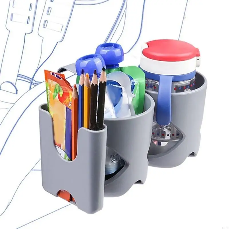 

L38E Secure & Stable Cup Holder easy installs Cup Holder ABS for Infant Safety Seats