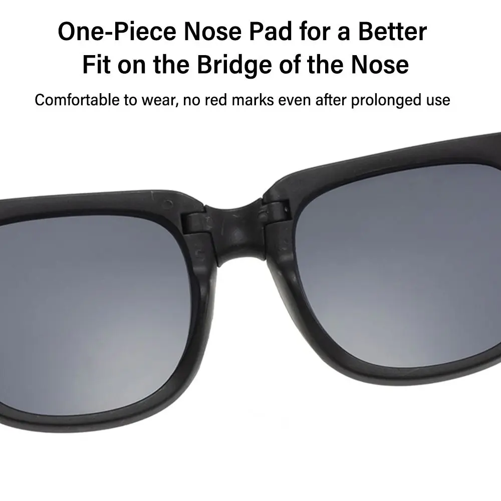 نظارات شمسية عصرية للأطفال في الهواء الطلق بإطار مربع UV 400 نظارات شمسية قابلة للطي للأطفال الصغار من الأولاد والبنات