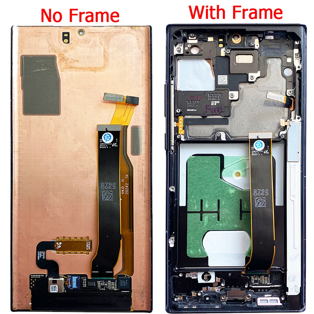 For Samsung Note 20 Ultra LCD Display With Frame 6.9\