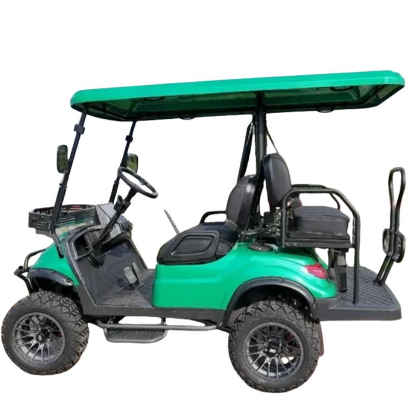 2025MMC Wholesale Electric Golf Cart 2+2 Seats Off Road Hunting Golf Cart Club Car for Sale various Color 60v72v Golf cart