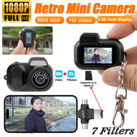 Y3000 Retro Mini Camera  HD1080P with 4-in-1 Card Reader Kids  Camera Portable Outdoor Photo Video Mini Cam Travel Holiday Gift