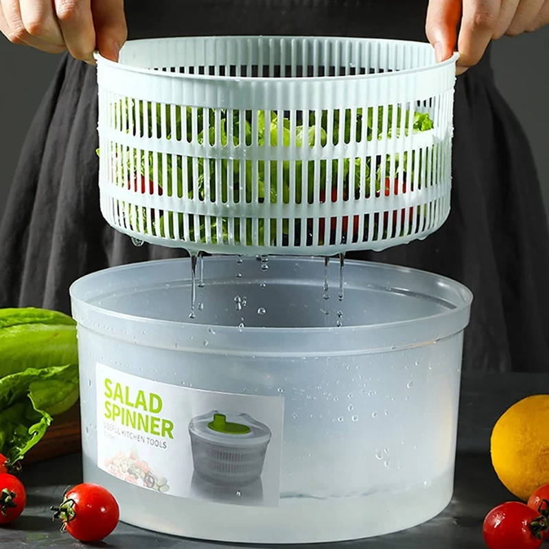 Hot Salad Washing Machine Lettuce Rotating Vegetable Washer Large Capacity For Fruit And Vegetable Cleaner