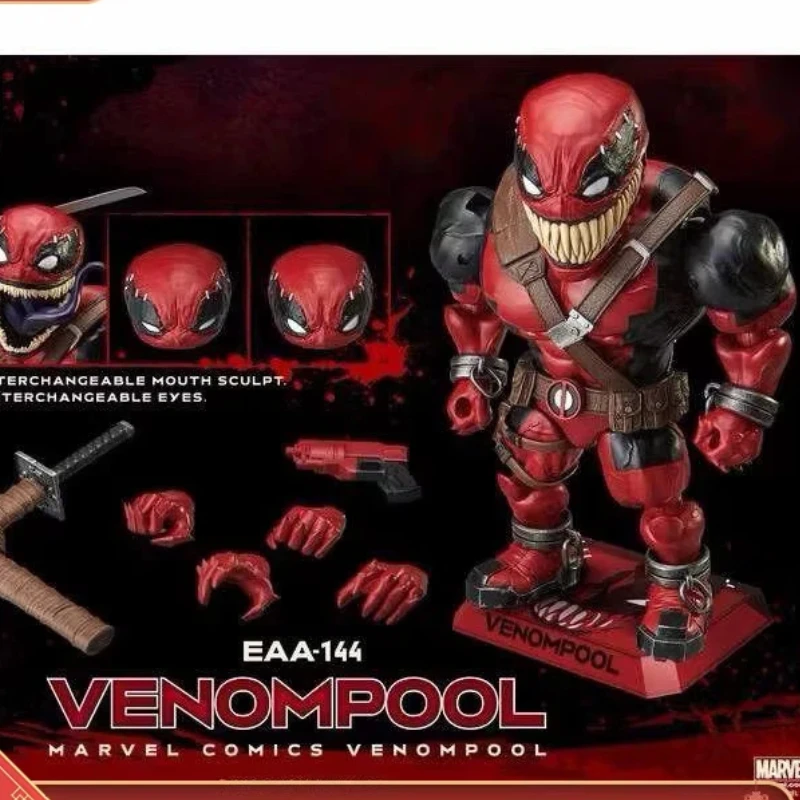 

Коллекционная фигурка Marvel: Веном, Дэдпул, Веномпул – настольное украшение, модель злодея, игрушка-орнамент