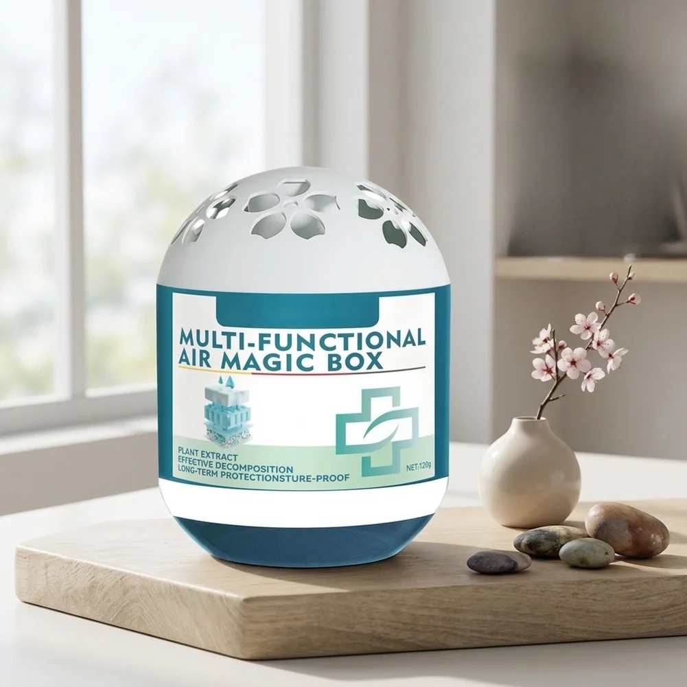 1pc Multi Functional Air-Magic Box Indoor Airs Purification Dust Removal Magics Box Strong Suction Dust Remover Magics