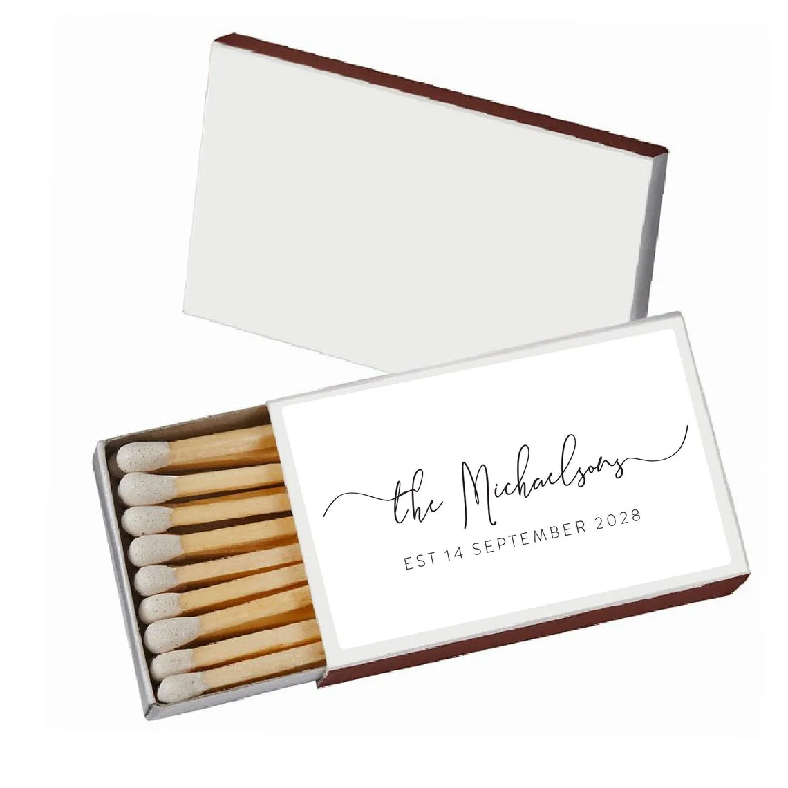 

BULK Wedding Matches - Custom Match Boxes - Wedding Favors - Shower Favors - Custom Party Favors - Wedding Favor Ideas - Sold in