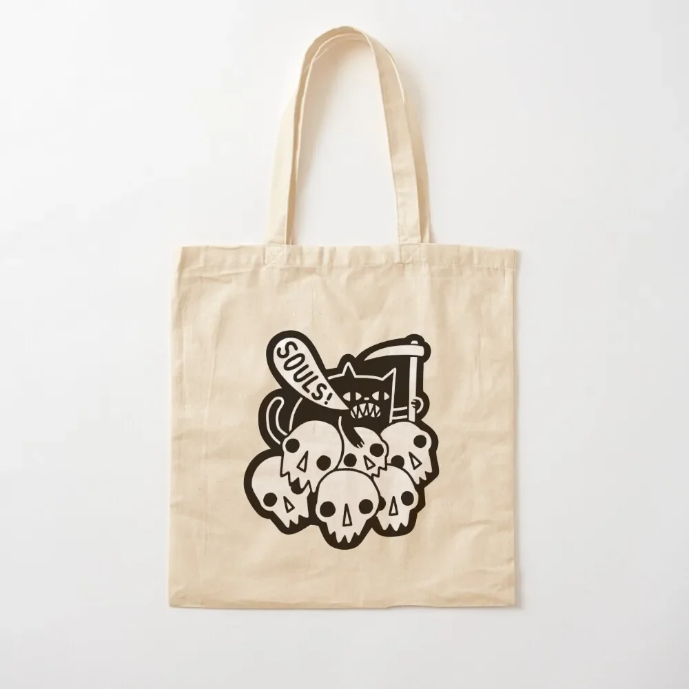 

Cat Got Your Soul Tote Bag reusable grocery bags tote bag custom Bag