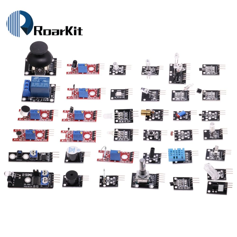 45 in 1 Sensors Modules For Arduino Starter Kit Better Than 37 in 1 Sensor Kit 37 in 1 Sensor Kit For UNO R3 MEGA2560