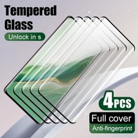 4Pcs Glass Smartphone Full Cover for Honor 200 Pro 100 90 80 70 60 Magic 6 5 4 3 Phone Screen Protector Tempered Glass Film