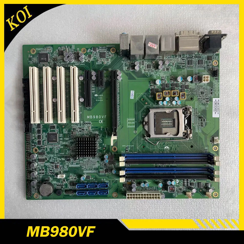 MB980VF industrial control computer board dual network ports