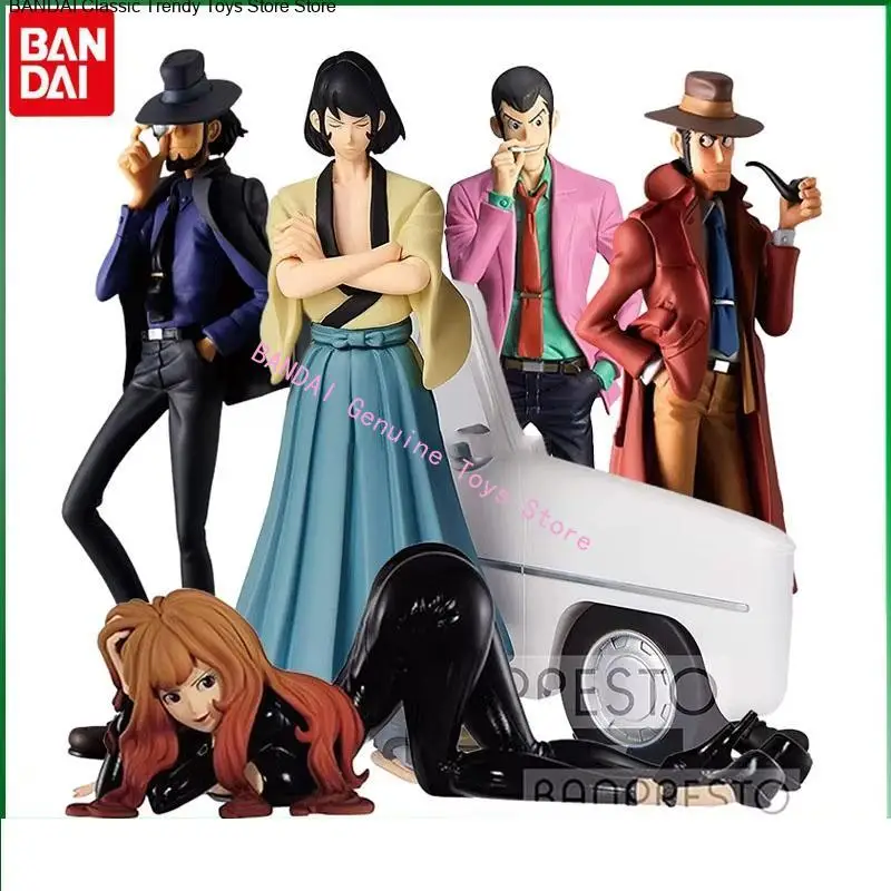 بانداي الأصلي لوبين III Jigen Daisuke Mine Fujiko Zenigata Koichi Ishikawa Goemon أنيمي عمل نموذج لجسم سطح المكتب الحلي